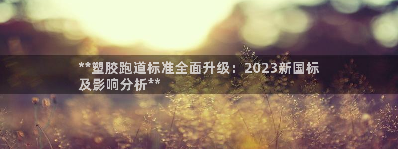 z6尊龙凯时旗舰厅：**塑胶跑道标准全面升级：2023新国标
及影响分析**