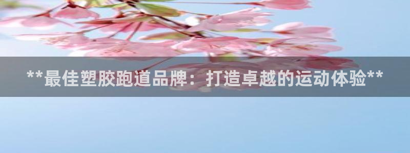 d88尊龙官网登录免费下载：**最佳塑胶跑道品牌：打造卓越的运动体验**