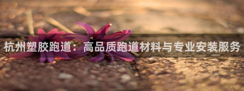 尊龙凯时官网平台：杭州塑胶跑道：高品质跑道材料与专业安装服务