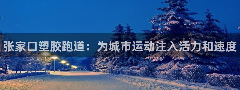 d88尊龙官网登录免费下载：张家口塑胶跑道：为城市运动注入活力和速度
