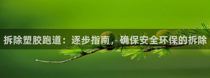 尊龙凯时官网网址：拆除塑胶跑道：逐步指南，确保安全环保的拆除