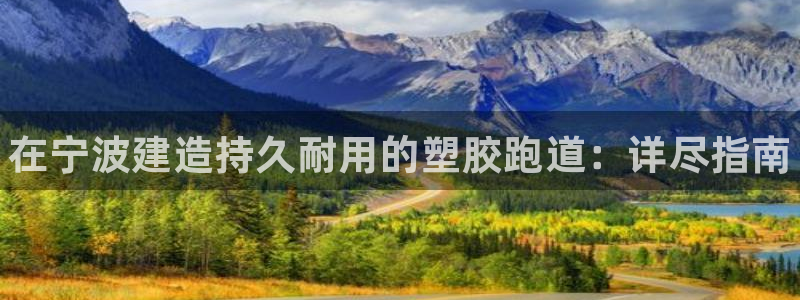 尊龙l1500：在宁波建造持久耐用的塑胶跑道：详尽指南